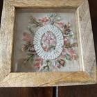 Jewelry Trinket Box Decorative Embellished With Pearls And Beads  From India