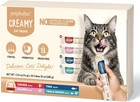 Lickable Cat Treats Squeeze Pack 4 Flavors Variety 20 Tubes Grain Free Hydrating