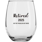 Retirement Gift For Women   Men 2025 Retirement Gifts  Wine Glass Gifts For 