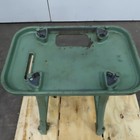 Vintage Early Industrial Steampunk Antique Cast Iron Machine Table Base Legs