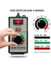 Variable Speed Controller For Router Fan Electric Motor Rheostat 120v Adjuster