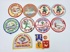 Vintage Bsa Boy Scout Patches Lot Of 10  1970s-1980s  Camp Pomperaug  Camporee