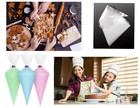Piping Bags 100pcs 12 Inch Anti Burst Disposable Cake Decorating Bags non-slip P