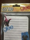 Glee Tv Show Magnetic List Pad Faces Cory  Lea More 60 Unlined Sheets  3 5  X 8 