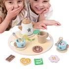 Tea Set For Little Girls  Pretend Tea Party Set For Kids Age 3-8 Kids