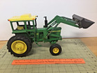 Custom 1 16 Scale John Deere 4620 Cabbed Tractor   Farmhand Loader