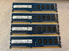 Lot Of 16 Gb  4 Gb X 4 Sticks  Sk Hynix Pc3-12800u Ddr3 Desktop Ram Memory