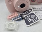 Fujifilm Instax Mini 9 Instant Film Camera Flamingo Pink Tested W o Film Works