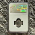 Uljaytu Silver Ilkhanid Dirham  Type B Ngc Certified Au53 Medieval Islamic Coin