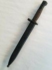 Belgian Army Issue Bayonet With Metal Scabbard  