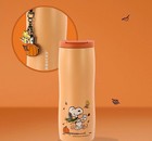 2026 Starbucks Peanuts Snoopy Pumpkin Stainless Tumbler Travel Mug 16oz Fall