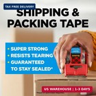 Scotch Heavy Duty Shipping Packing Tape  Clear  Packing Tape For Moving Boxes An