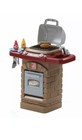 Step2 Fixin Fun Outdoor Toy Grill W  10 Piece Stack   Stay Hot Dog Kids Play Set