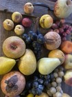 Lot Of  28 Pieces Marble Alabaster Stone Fruit Cherries Grapes Lots    