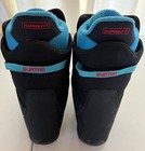 Burton Zipline Boa Snowboard Black Teal Boots Youth Size 4 Kids