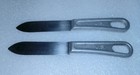 2 Vintage Ww2 Wwii Us Army Military Mess Kit Knife Lot Camping Minimalist