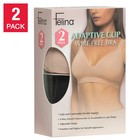 Felina Women s Adaptive Cup Wire Free Bra  1 Or 2 Bra