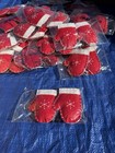 Felt Mittens Christmas Hanging Ornaments 6 Packs Of 2 Total 12 Pcs New