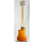 Hofner Shorty Limited Edition Travel Guitar   Bag - Metallic Orange  New 