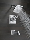 Delta T17451 Dryden Monitor 17 Series Tub   Shower Trim Chrome