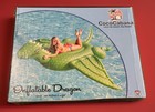 New Giant Inflatable Dragon Pool Lounging New In Box Over 100 Inch Water Toy