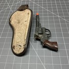 Vintage Rodeo Toy Cap Gun And  Original Holster Made In U sa  Western Cowboy