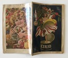 Cirio Product Brochure Original 1921 Cappiello Soft Cover Book Has 28 Photos