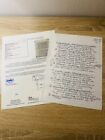Kanye West Signed autographed   Handwritten Page James Spencer Jsa Psa dna Rare