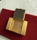 Vintage 1920s-1930s La Mode Gold Plated Compact Mirror Lilac Motif