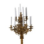 Large Antique French Empire Style Gilt-bronze Candelabra