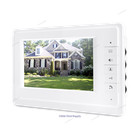 7  Video Door Intercom System With Intra-monitor Audio Intercom For House  Flat