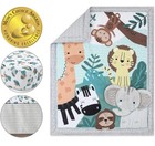  3 Piece Baby Crib Bedding Set For Boys   Girls - Newborn  Infant   Toddler 