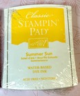 Lot Of 3 Stampin  Up Retired Ink Pads summer Sun  Perfect Plum   Orchid Opulence