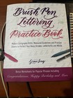 Speedball Calligraphy Lettering Book Lot - Brush Pen Practice   Textbook  2 