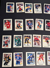 1987-88 O-pee-chee Opc Hockey Leaders Minis 41 42 Set Gretzky Lemieux Roy