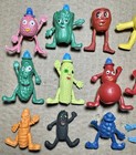 Lot Of Vintage  munch Bunch  Gumball Vending Machine Toys Pencil Toppers Figures