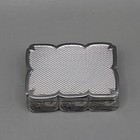 Sterling Silver Engine Turned Snuff pill Box By S J Rose   Son Birmingham 1980