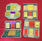 Vtg Needle Books Lot 4 Japan Bestmaid Atomic Traveler Sew Stitch Sewing