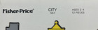 City Wood Puzzle- Fisher Price -   557 - Ages 2-4 - 12 Pieces