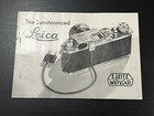 Vintage Leica Camera Reference Guide Manual   Exposure Guide E Leitz Wetzlar