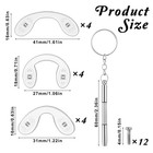 12 Pcs Nose Guards For Eyeglasses  Eyeglass Nose Pads Soft Cushion U Shaped