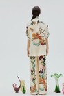 Alemais Meagan  megan  Oversized Silk Shirt   Pants Set - Size Aus 6 Us 2 New 