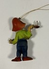 Vintage Elf Pixie Gnome Christmas Ornament Made In Hong Kong