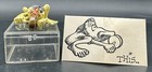 Hagen Renaker Pottery Little Horribles Figurine Hard Working Harry No 424