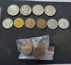 Estate Sale Silver Coin Lot     Old Us Coins Collection   Vintage Coin Hoard