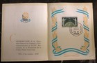 1949 Buenos Aires Argentina Souvenir Sheet Cover Fdc Universal Postal Union