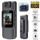 20-hour 1080p Camcorder Mini Police Body Camera Hd 180   Video Dvr Ir Night Cam