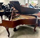 Steinway Louis Xv Model M Grand Piano 5 7  Walnut Satin