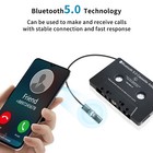 Bluetooth 5 0 Car Audio Stereo Cassette Tape Adapter To Aux For Iphone Ios