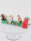 Schylling Tin Wind Up Mechanical Horse Race Works Vintage 